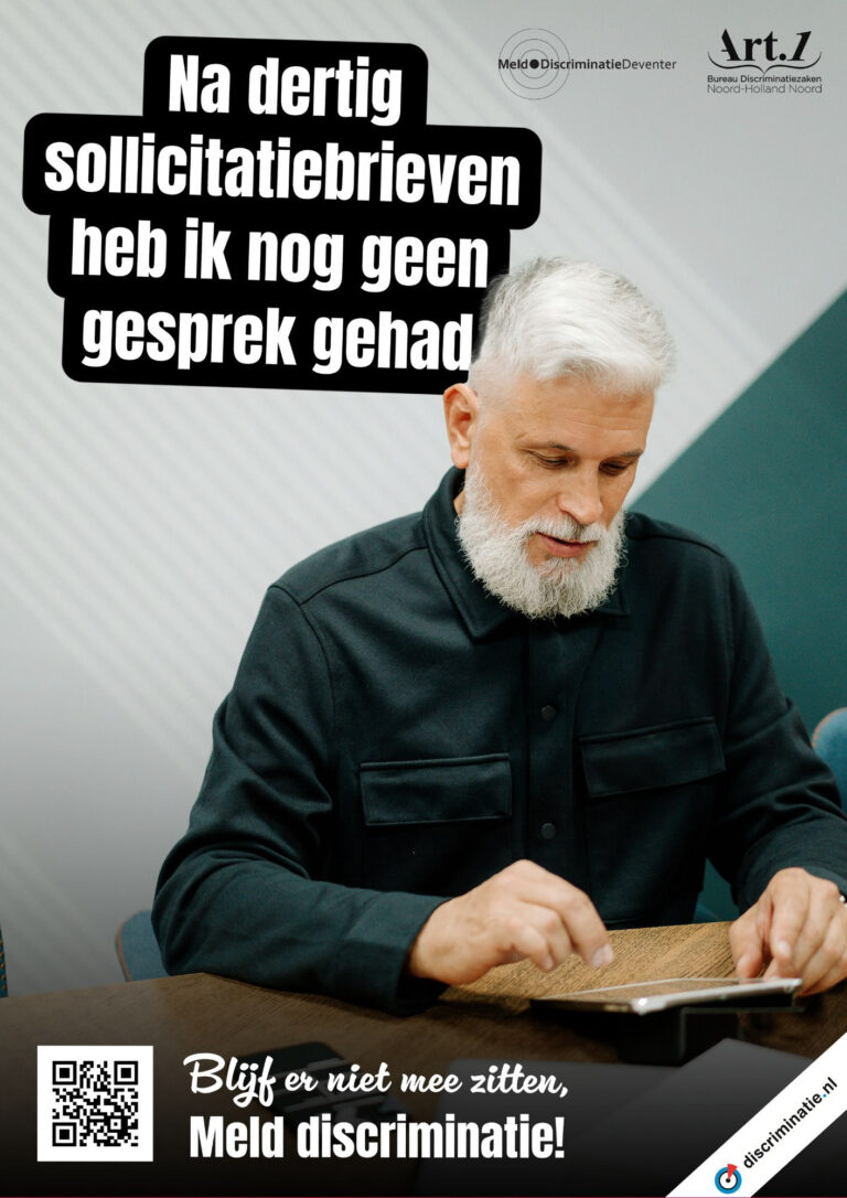 Postercampagne Discriminatie Meldpunt