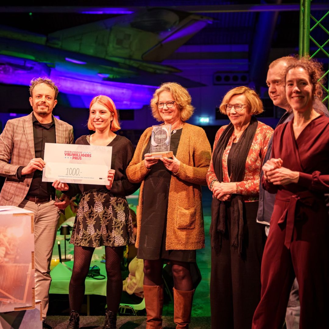 Ontvangst Overijsselse Vrijwilligersprijs