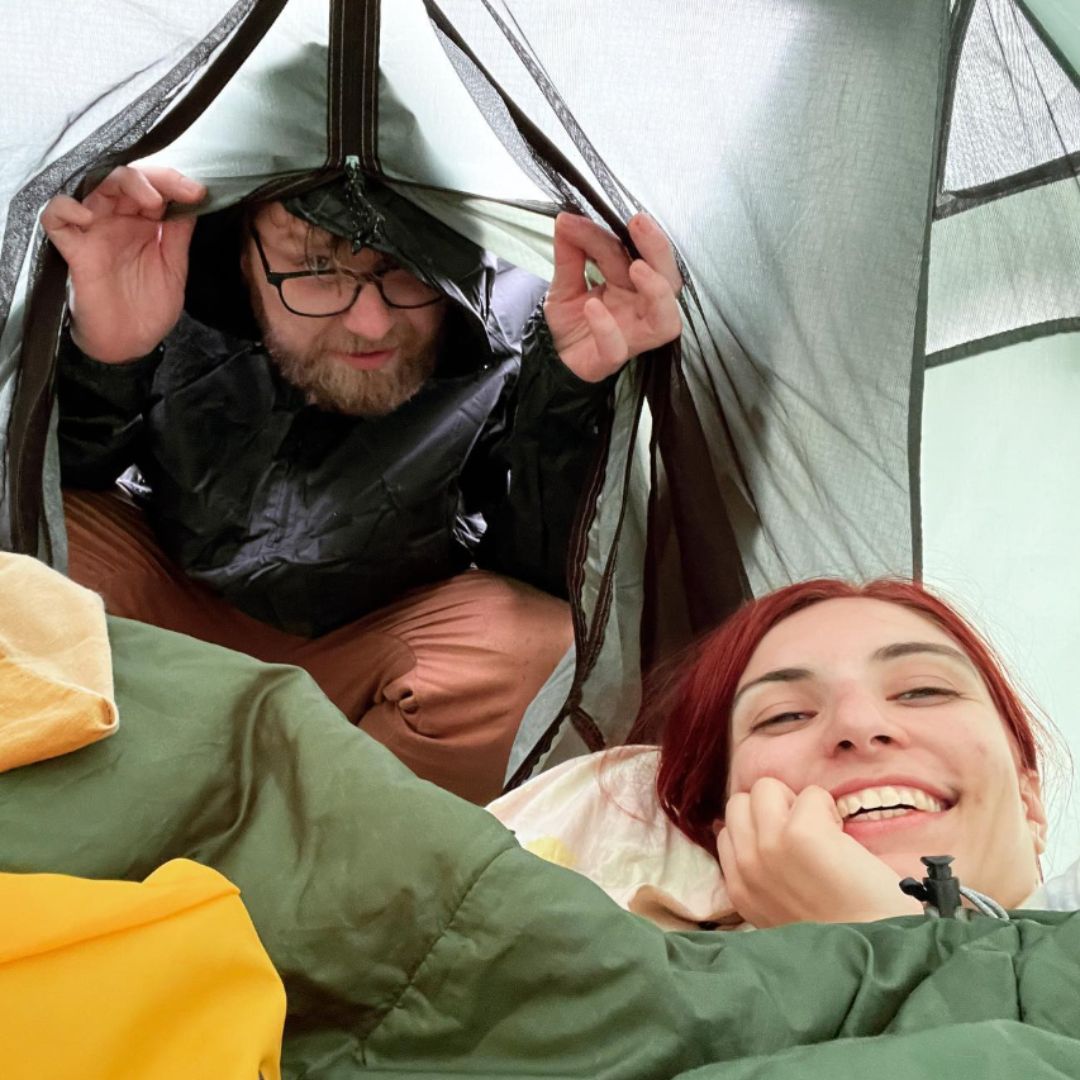 Kamperen met partner