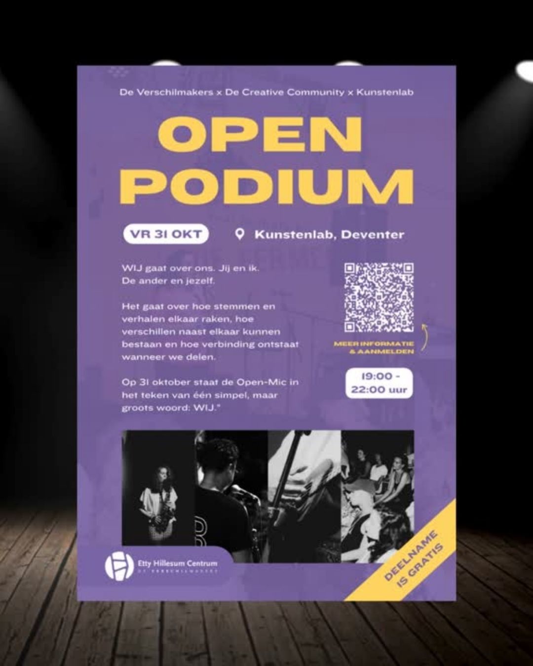 Poster "Open Podium"